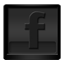 Black FaceBook icon