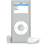 iPod nano argente icon