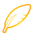 Quill yellow icon