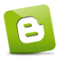 Blogger green Icon