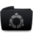 Folder black ubuntu-48