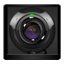 Black Webcam icon