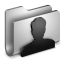 Users Metal Folder icon