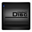 Black Compact Disc Drive Icon