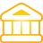 Bank yellow icon