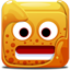 Orange block icon