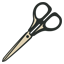 Scissors vintage icon