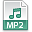 File Extension Mp2 icon
