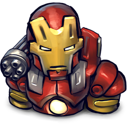 Red Chin Iron Man
