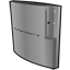 Playstation 3 silver standing icon