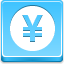 Yen Coin Blue icon