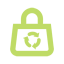 Green Recycle Bag icon