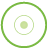 Disc green icon