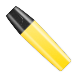 Marker Stabilo Yellow Shut