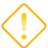 Exclamation Diamond yellow icon