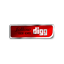 Digg follow us red icon