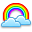 Rainbow Cloud icon