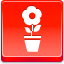 Pot Flower Red icon