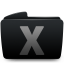 Folder black system icon