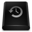 Black Drive Backup icon