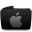 Folder black apple-32