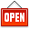 Nameboard Open icon