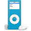 iPod nano bleu icon