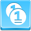 Coins Blue icon