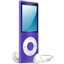 iPod Nano purple on icon