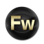 Fireworks Black and Gold icon