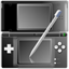 Nintendo DS black with pen icon