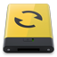 HDD Yellow Sync icon