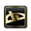 DeviantArt Black and Gold icon