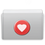 Folder Favorite Graphite icon
