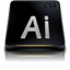 Adobe Illustrator CS4 Black icon