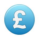 currency blue pound