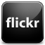 Flickr black Icon