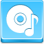 Music Disk Blue Icon