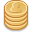 Coin Stack Gold