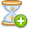 Hourglass Add icon