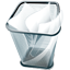 Full recycle bin icon