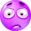 Frustration purple Icon