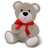 Teddy Bear Red Ribbon-48