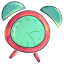 Clock Cartoon Icon