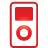 Ipod red icon