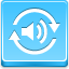 Audio Converter Blue icon