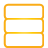Database yellow icon