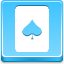 Spades Card Blue icon