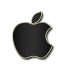 Apple Black and Gold icon