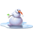 Pool snowman-48